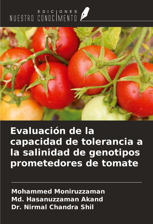 Produktbild: Evaluaci&oacute;n de la capacidad de tolerancia a la salinidad de genotipos prometedores de tomate
