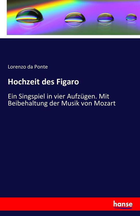 Produktbild: Hochzeit des Figaro