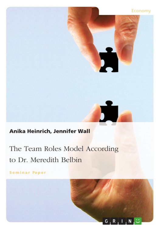 Produktbild: The Team Roles Model According to Dr. Meredith Belbin