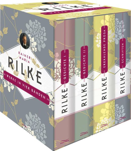 Produktbild: Rainer Maria Rilke, Werke in vier B&auml;nden (Gedichte I - Gedichte II - Erz&auml;hlende Prosa - Schriften) (4 B&auml;nde im Schuber)