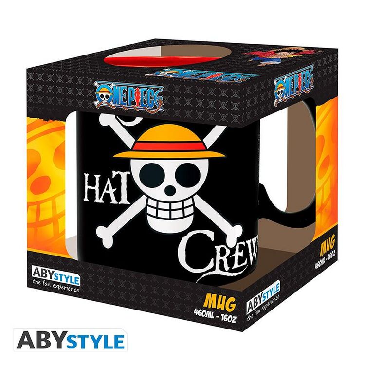 Produktbild: ONE PIECE - Mug - 460 ml - Luffy & Skull - cardboard box