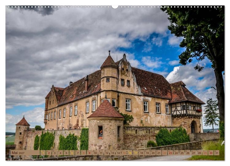 Produktbild: Heilbronner Landpartie (hochwertiger Premium Wandkalender 2027 DIN A2 quer), Kunstdruck in Hochglanz