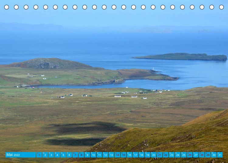 Produktbild: Isle of Skye - Die sch&ouml;nsten Landschaften Schottlands (Tischkalender 2022 DIN A5 quer)