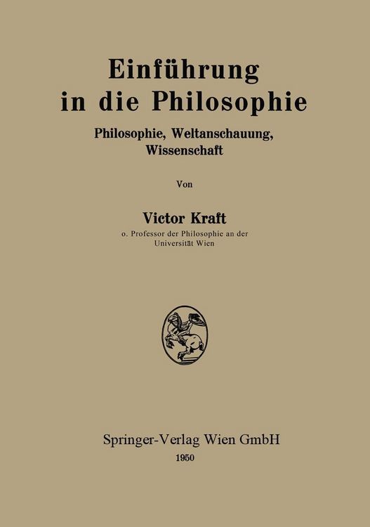 Produktbild: Einf&uuml;hrung in die Philosophie