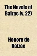 Produktbild: The Novels of Balzac (V. 22)