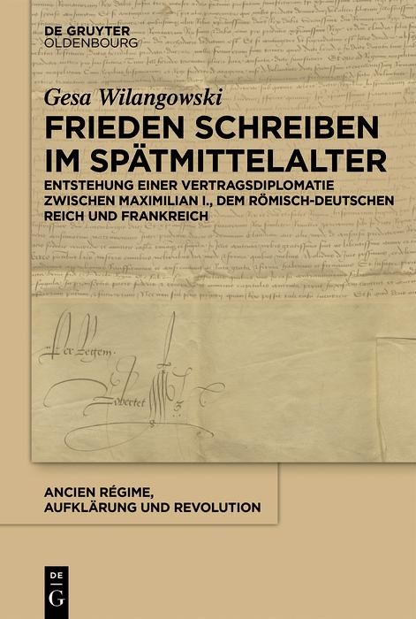 Produktbild: Frieden schreiben im Sp&auml;tmittelalter