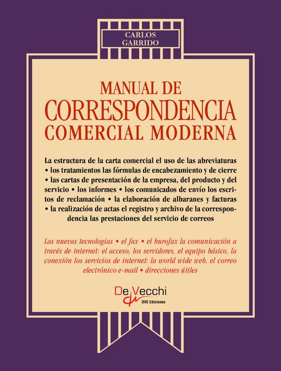 Produktbild: Manual de correspondencia comercial moderna