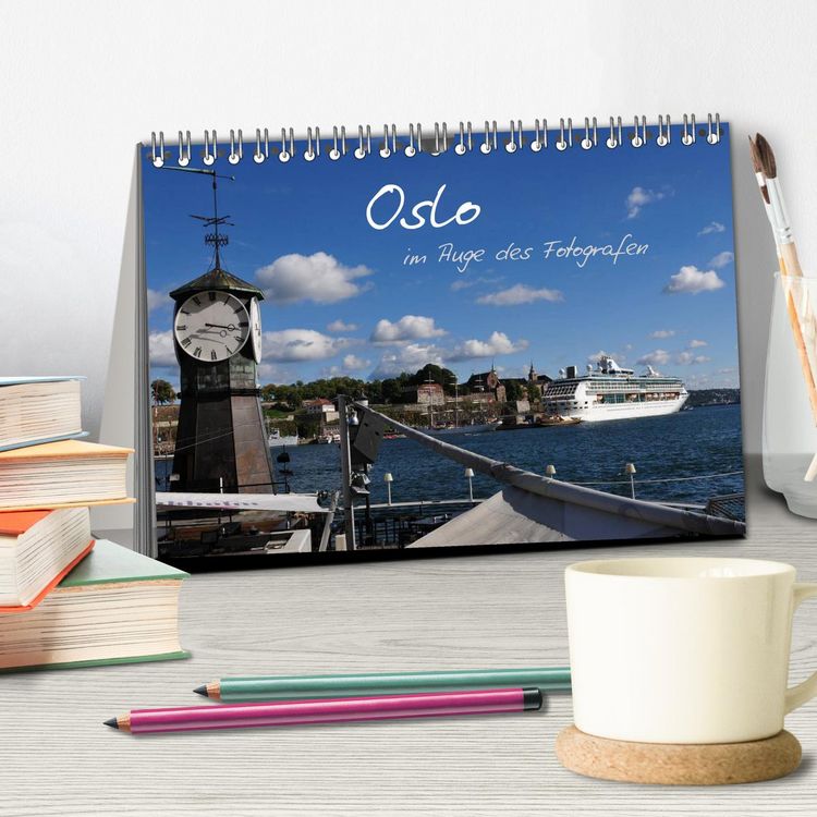 Produktbild: Oslo im Auge des Fotografen (Tischkalender 2026 DIN A5 quer), CALVENDO Monatskalender