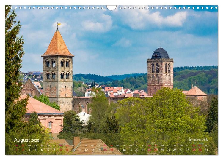 Produktbild: bad hersfeld zeitlos (Wandkalender 2026 DIN A3 quer), CALVENDO Monatskalender