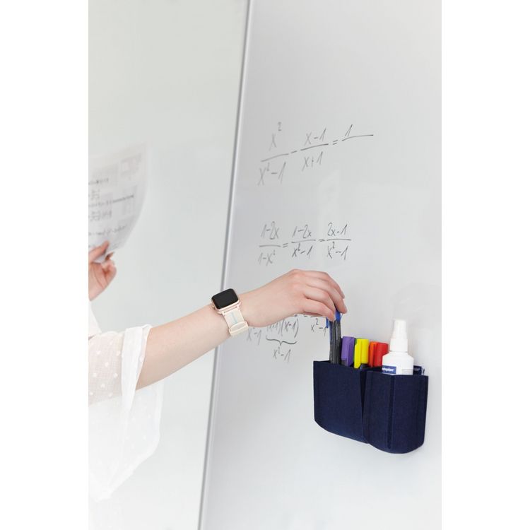Produktbild: Magnetoplan Stiftehalter magnetisch magnetoTray SMALL (B x H x T) 60 x 100 x 60mm Blau 1227614
