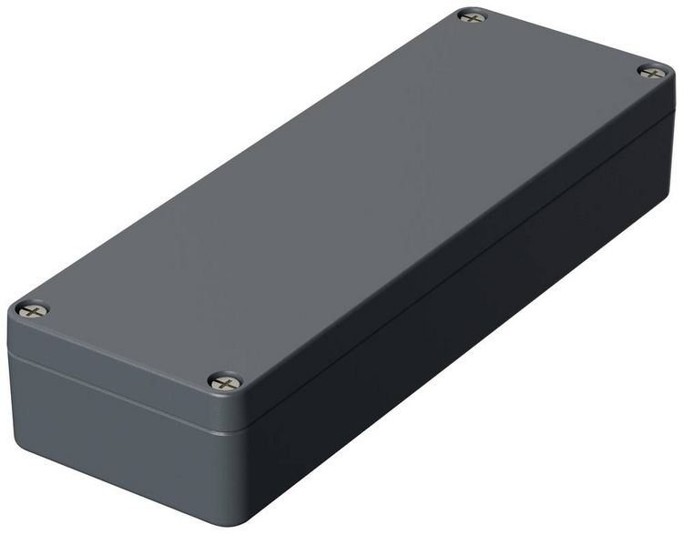 Produktbild: Bopla EUROMAS A 106 01106000 Industrie-Geh&auml;use 185.5 x 64 x 34.5 Aluminium Silber-Grau (RAL 7001) 1 St.