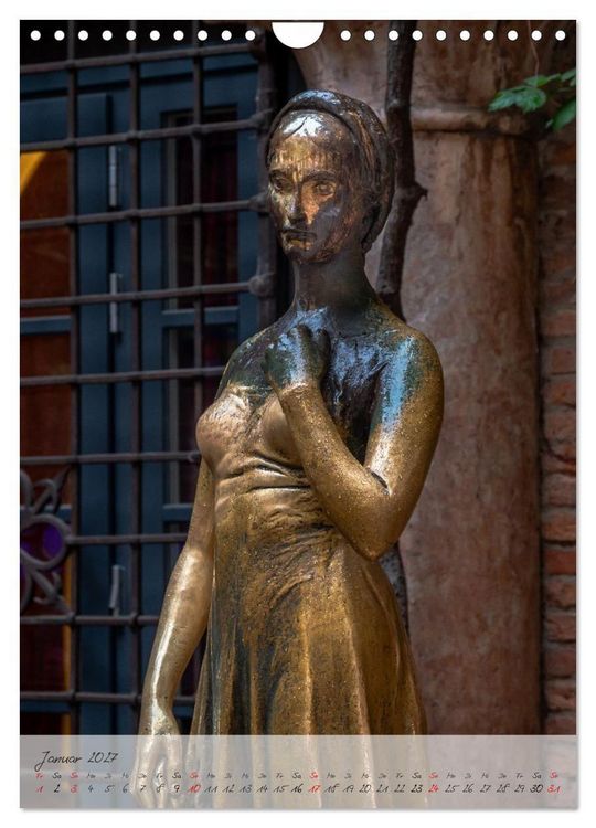 Produktbild: Julia in Verona - Giulietta a Verona (Wandkalender 2027 DIN A4 hoch), CALVENDO Monatskalender