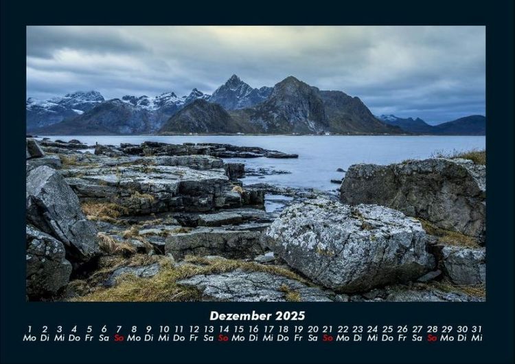 Produktbild: Bergige Welten 2025 Fotokalender DIN A4