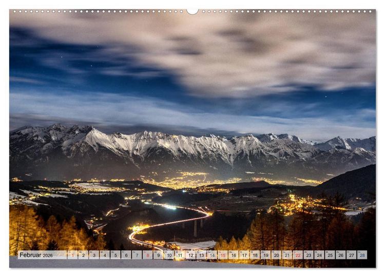 Produktbild: Innsbruck - Hauptstadt der Alpen (Wandkalender 2026 DIN A2 quer), CALVENDO Monatskalender
