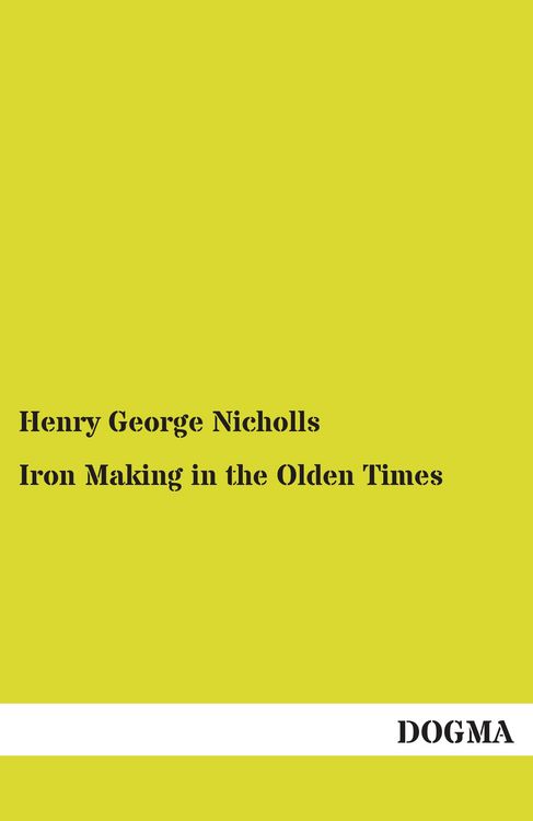Produktbild: Iron Making in the Olden Times