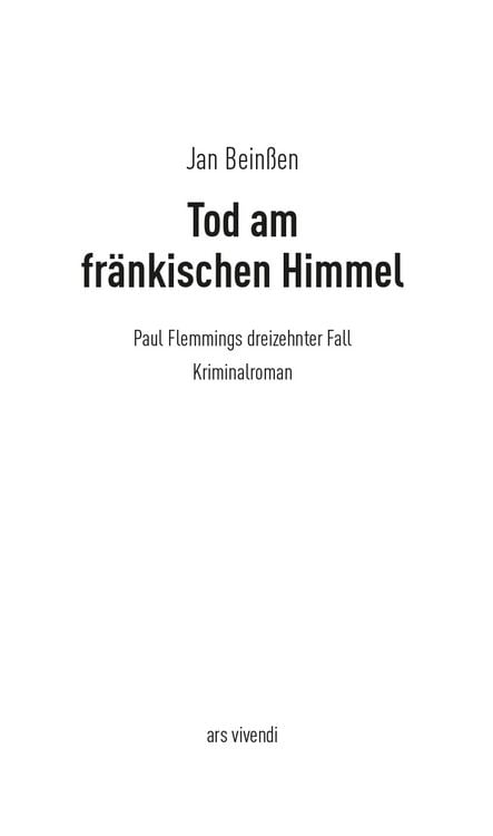 Produktbild: Tod am fr&auml;nkischen Himmel