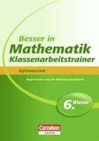 Produktbild: Besser in Mathematik - Klassenarbeitstrainer Gymnasium 6. Klasse