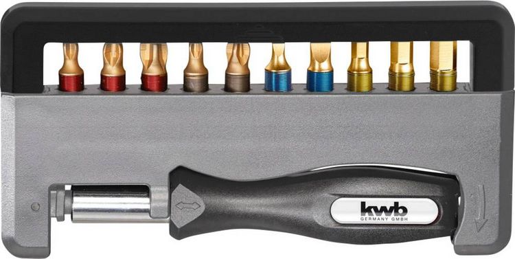 Produktbild: Kwb 154020 Bit-Set 12teilig