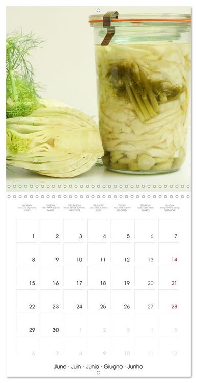 Produktbild: FERMENTED VEGETABLES (Wall Calendar 2026 12 &times; 12 Inch) CALVENDO 12 Month Wall Calendar