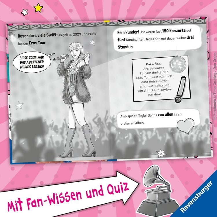Produktbild: Pop-Stars. Alles &uuml;ber Taylor Swift. Vom Gesangs-Talent zum Megastar