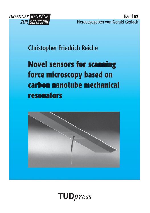Produktbild: Novel sensors for scanning force microscopy based on carbon nanotube mechanical resonators
