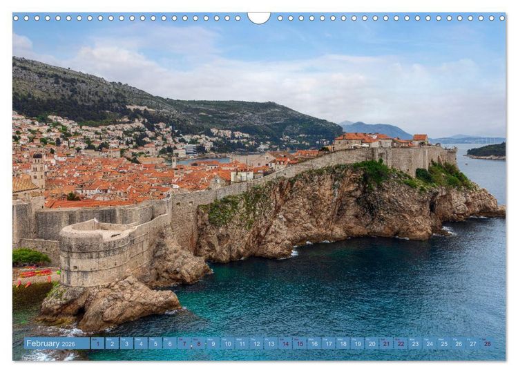 Produktbild: Dubrovnik - Croatia The beauty of the Dalmatian coast (Wall Calendar 2026 DIN A3 landscape), CALVENDO 12 Month Wall Calendar
