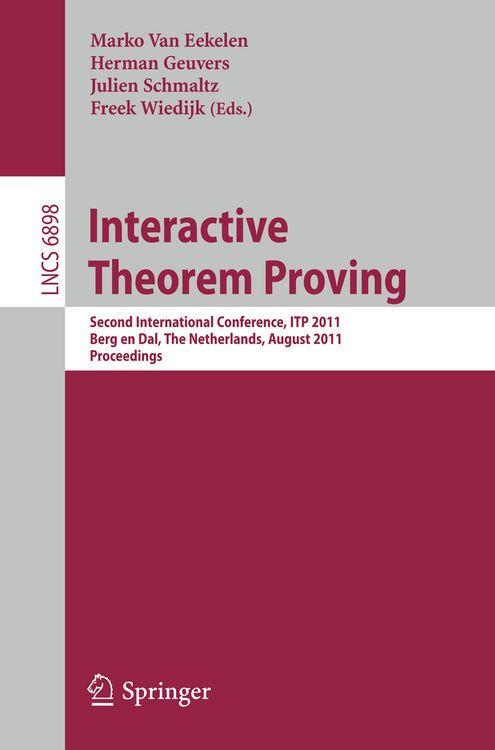 Produktbild: Interactive Theorem Proving
