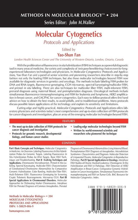 Produktbild: Molecular Cytogenetics