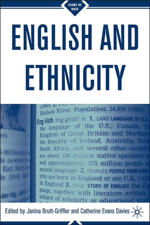 Produktbild: English and Ethnicity