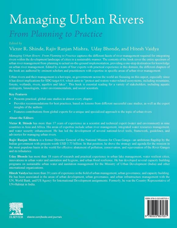 Produktbild: Managing Urban Rivers