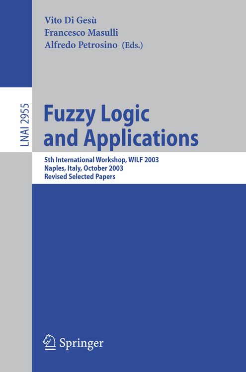 Produktbild: Fuzzy Logic and Applications