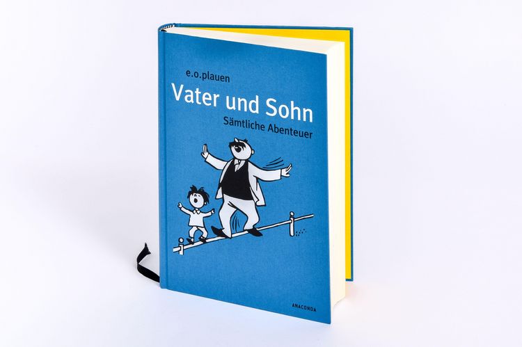 Produktbild: Vater und Sohn (Iris&reg;-LEINEN mit Schmuckpr&auml;gung)