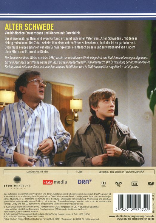 Produktbild: Alter Schwede (DDR TV-Archiv)