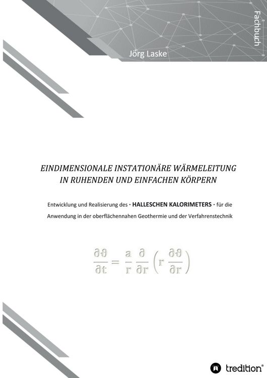 Produktbild: Eindimensionale und instation&auml;re W&auml;rmeleitung in ruhenden und einfachen K&ouml;rpern