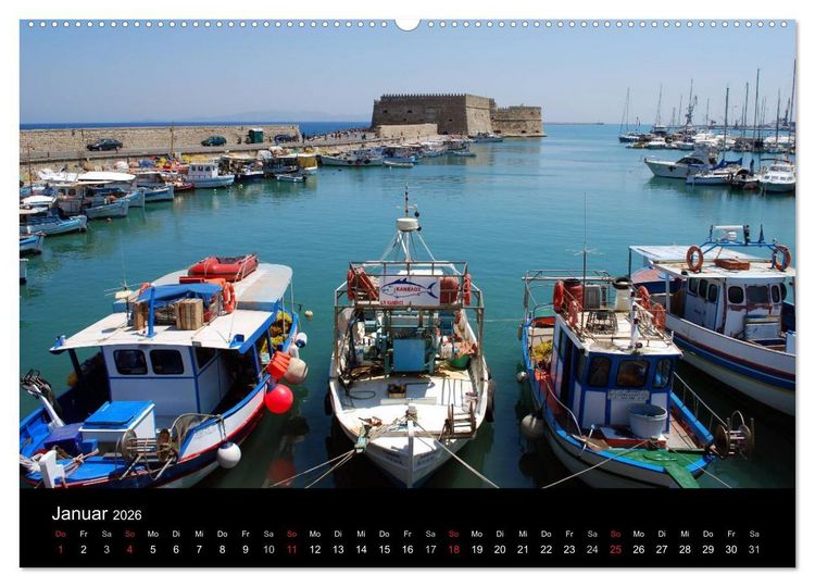 Produktbild: Insel Kreta (Wandkalender 2026 DIN A2 quer), CALVENDO Monatskalender