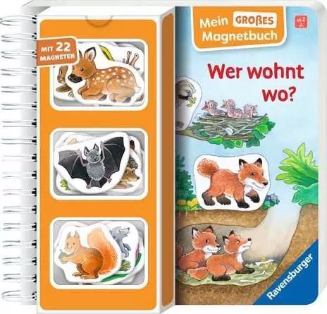 Produktbild: Mein gro&szlig;es Magnetbuch - Wer wohnt wo?
