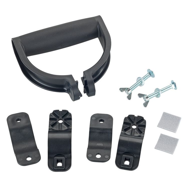 Produktbild: Universal-Griff ergonomisch 180&deg;, 2er Set, in 8 Positionen arretierbar