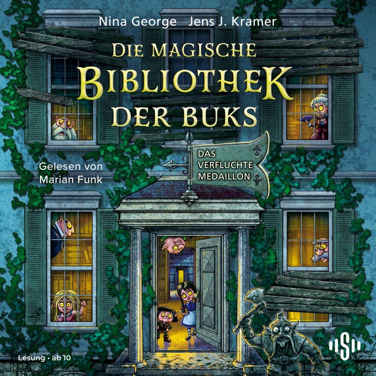 Produktbild: Die magische Bibliothek der Buks 2: Das verfluchte Medaillon