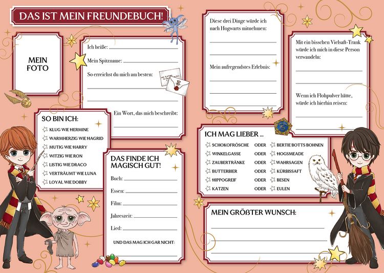 Produktbild: Harry Potter: Meine Freunde