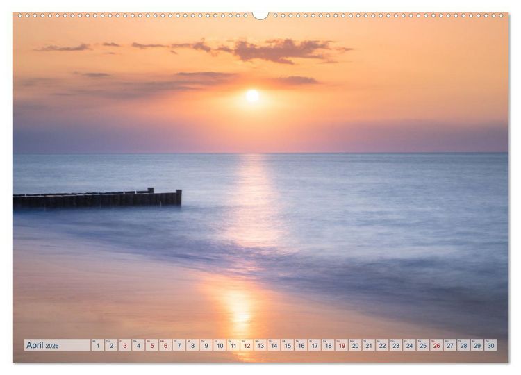 Produktbild: Farben der Ostsee (Wandkalender 2026 DIN A2 quer), CALVENDO Monatskalender