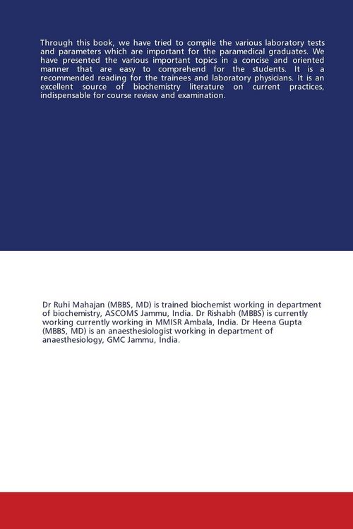 Produktbild: Biochemistry for Paramedical Students
