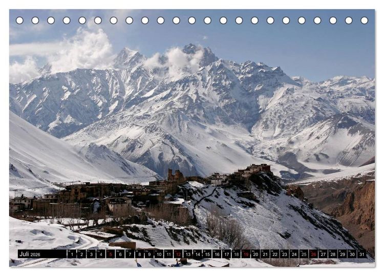 Produktbild: Nepal (Tischkalender 2026 DIN A5 quer), CALVENDO Monatskalender