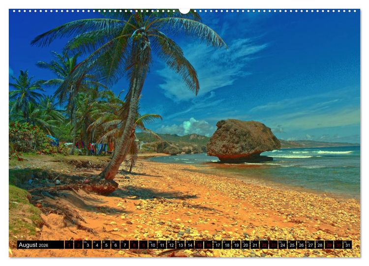 Produktbild: Barbados (hochwertiger Premium Wandkalender 2026 DIN A2 quer), Kunstdruck in Hochglanz