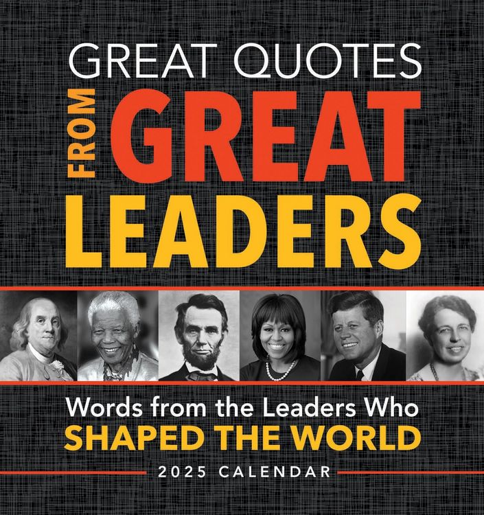 Produktbild: 2025 Great Quotes From Great Leaders Boxed Calendar