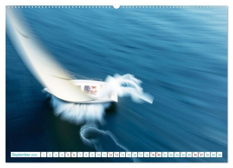 Produktbild: Die Poesie und Kraft des Windes - Windkraft in Bewegung (hochwertiger Premium Wandkalender 2026 DIN A2 quer), Kunstdruck in Hochglanz
