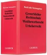 Produktbild: Gewerblicher Rechtsschutz, Wettbewerbsrecht, Urheberrecht (ohne Fortsetzungsnotierung). Inkl. 78. Erg&auml;nzungslieferung