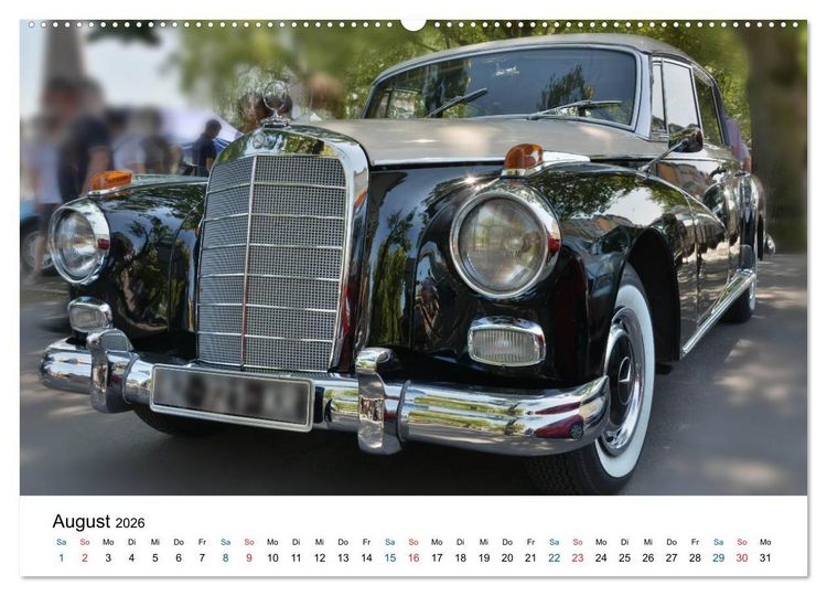 Produktbild: Oldtimer - Altes Blech in neuem Glanz (Wandkalender 2026 DIN A2 quer), CALVENDO Monatskalender