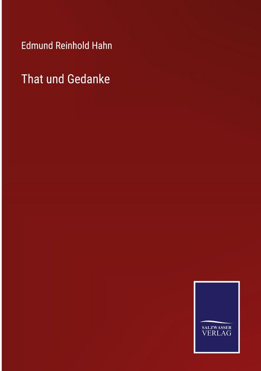 Produktbild: That und Gedanke