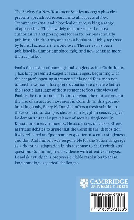 Produktbild: Paul and Secular Singleness in 1 Corinthians 7