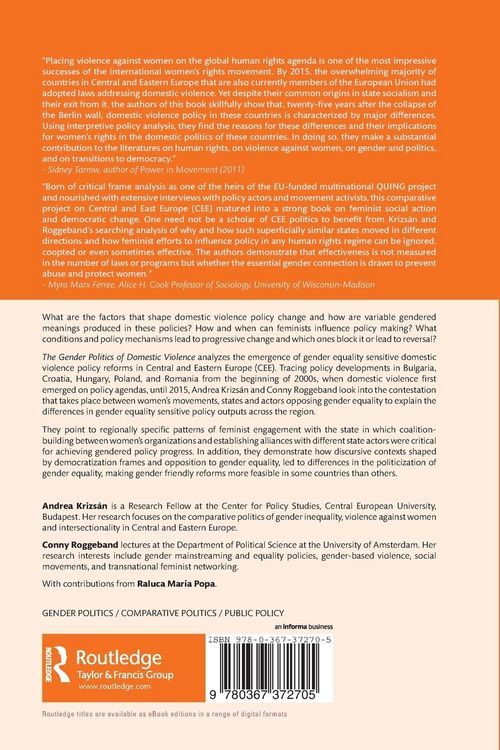 Produktbild: The Gender Politics of Domestic Violence